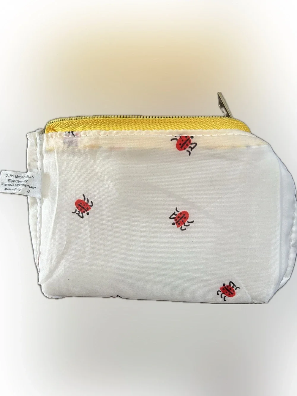 Clinique Orange and Yellow Sunflower Women’s Zip Pouch